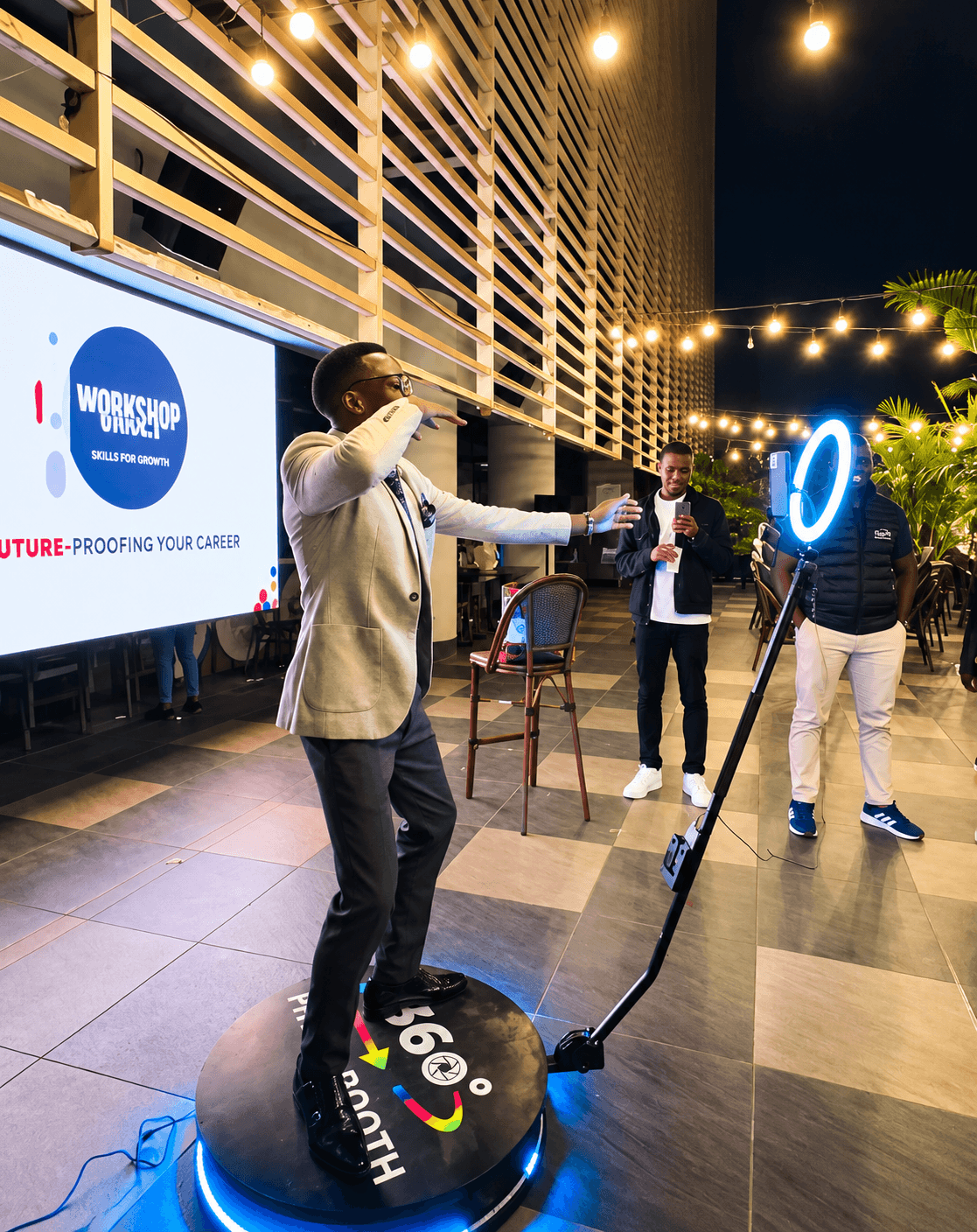 Booking Mascots and Lighting for Nairobi's December and January Events
